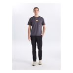 Jack & Jones Koyu Regular Fit Logo Baskılı T-Shirt, XL, 5003350734, Gri, Erkek