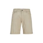 Jack & Jones Krem Erkek Standart Bel Regular Fit Chino Şort JPSTRICK ORIGINAL SHORT