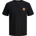 Jack Jones Küçük Yazı Logolu Erkek Tişört 12279100 - Siyah