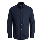 Jack & Jones Lacivert Erkek Çocuk Gömlek Jjelinen Blend Shırt Ls Sn Jnr