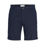 JACK & JONES Lacivert Erkek Çocuk Şort JPSTDAVE JJLINEN SHORTS RET JNR, 16 Yaş
