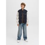Jack & Jones Lacivert Erkek Çocuk Varsity Ceket, 8 Yaş