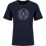 Jack & Jones Lacivert Erkek Standart Fit Logo Baskılı T-Shirt 12267261 Jorjames Ss Tee Exc BSS26 - Koyu Lacivert - 2XL