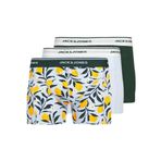 Jack Jones Lemon 3 Lü Paket Erkek Boxer 12286180