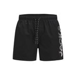 Jack & Jones Logo Baskılı Siyah Deniz Şortu - Maui, M, 12275129, Black, Erkek