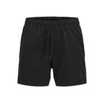 Jack & Jones Logo Serit Detayli Deniz Sortu - Maui, S, 12272879, Black, erkek