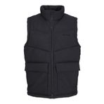 JACK & JONES male tampon yelek, Siyah, M