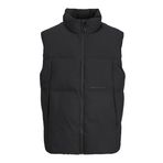 JACK & JONES male tampon yelek, Siyah, XXL