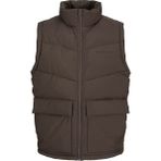 Jack & Jones Mat Yüzey Dolgulu Yelek Vesterbro - Kahverengi