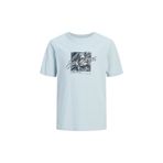 Jack & Jones Mavi Erkek Çocuk Baskılı T-Shirt 12289893