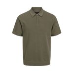 Jack & Jones Milano Spring Erkek Haki Polo Tişört () 12271401-TEAL