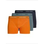 Jack Jones Mıles Solıd 3 Lü Paket Erkek Boxer 12281994
