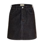 JACK & JONES Mini Kot Etek, M, 12283032, Brown Denim, Kadın
