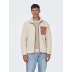 Jack & Jones Only&Sons ONSDALLAS LIFE SHERPA JAC Bej Erkek Ceket - M