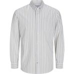 Jack & Jones Oxford Plus Erkek Gömlek Uzun Kollu Regular Fit Günlük Kullanıma Uygun - 6XL - Kahve