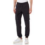Jack & Jones Pants Studio Jpstkane Jjjones Technical Cargo Ana Siyah Erkek Pantolon