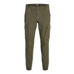 Jack & Jones Pants Studio Jpstmarco Jjlorenzo Ama Koyu Yeşil Erkek Pantolon