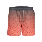 JACK & JONES Pembe Erkek Çocuk Deniz Şortu JPSTFIJI JJSWIM GRADIENT LY JNR, 12 yaş
