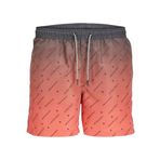 JACK & JONES Pembe Erkek Çocuk Deniz Şortu JPSTFIJI JJSWIM GRADIENT LY JNR, 14 yaş