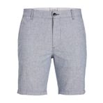 JACK & JONES PLUS Erkek Jpstdave Jjlinen Şort AKM Ps Chino Şort, Mavi indigo/Detay: Sağlam, 42 Große Größen
