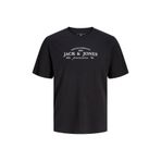 Jack & Jones Plus Jprblakevin Pamuklu Standart Fit Logolu T Shirt Erkek T SHİRT 12298340