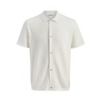 Jack & Jones Polo Yaka Kazak, L, 5003338990, Beyaz, Erkek