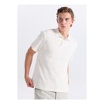 Jack & Jones Polo Yaka T-Shirt, M, 5003339340, Ekru, Erkek