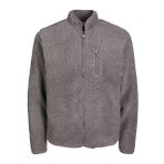 JACK & JONES PREMIUM Erkek JPRBLUCLOUD JACKET Sweatshirt, Gri, XL
