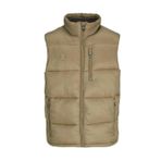 JACK & JONES PREMIUM Erkek JPRBLUEDDIE PUFFER VEST Dış Giyim, Açık Kahve, S