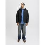 Jack & Jones Premium Jprblualves Jacket – Şık Klasik Erkek Mont, Suya Dayanıklı Günlük Şehir Stili Ceket - 2XL - Siyah
