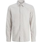Jack & Jones Premium Jprccmaze Pamuklu Regular Fit Uzun Kollu Gömlek Erkek Gömlek 12274916 - XL - Bej - Beyaz