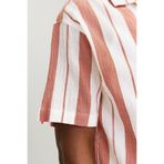 Jack & Jones Rahat Kesim Çizgili Gömlek - Luke, L, 12255235, Maple Syrup, Erkek