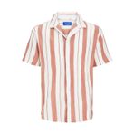 Jack & Jones Rahat Kesim Çizgili Gömlek - Luke, XL, 12255235, Maple Syrup, Erkek