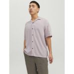Jack & Jones Rahat Kesim Kısa Kollu Gömlek - Jeff - Mor