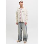 Jack & Jones Rahat Krem Erkek Gömlek 12278825_JJEPERFECT Corduroy Oversh - XL