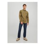 Jack & Jones Rahat Yeşil Erkek Denim Gömlek 12138115_JJESHERIDAN SHIRT L/S NOOS