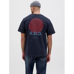 JACK & JONES Rddthor Tee S/S Crew Neck Sn T-shirt, XL, 12281102, Salute, Erkek