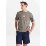 Jack & Jones Regular Fit Logo Baskılı T-Shirt, L, 5003350735, Yeşil, Erkek