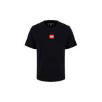 Jack & Jones Regular Fit Logo Baskılı T-Shirt, M, 5003350744, Siyah, Erkek