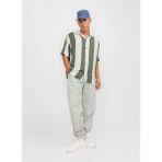 Jack & Jones Relaxed Haki Erkek Gömlek Jcojeff Aop Resort Shırt Ss Relax L - XL