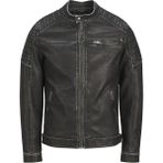 Jack Jones Rocky Washed Pu Suni Deri Erkek Ceket 12273226 - XL - Siyah