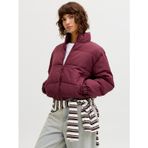 JACK & JONES Şişme Mont, S, 12278857, Cabernet, Kadın