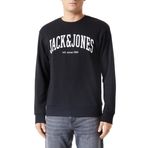 Jack & Jones Siyah Bisiklet Yaka Erkek Sweatshirt
