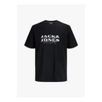 Jack & Jones Siyah Erkek Çocuk Baskılı T-Shirt 12293164