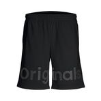 JACK & JONES Siyah Erkek Çocuk Şort JPSTCHICAGO MESH SHORTS GMS JNR, 16 Yaş