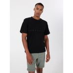 Jack & Jones Siyah Erkek Rahat T-Shirt 12276640_JCOLIDO Fabrıc Brandıng Te - 2XL