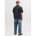 Jack & Jones Siyah Erkek Regular Fit Gömlek 12288594 Jjebreeze Resort Shırt