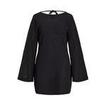 JACK & JONES Siyah Kadın Elbise JXGRACE LS REG DRESS JRS