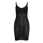 JACK & JONES Siyah Kadın Elbise JXZURI DRESS KNIT