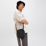 Jack & Jones Siyah Omuz Çantası (12276803-B)
